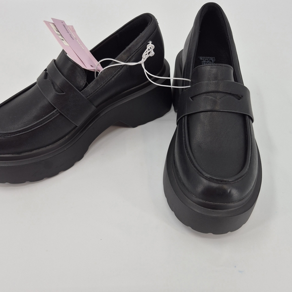 Wild Black Fable Women’s Loafer Platform With Memory Foam Insole Size 7.5 NEW - Picture 9 of 10